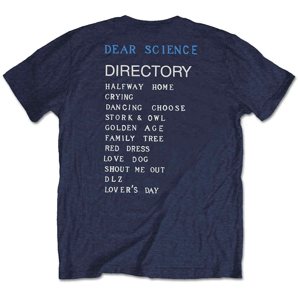 TV On The Radio - Brushstroke Hand Herren TShirt - Blau